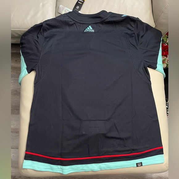 NWT - Adidas NHL Seattle Kraken Premium Home Jersey - Size 54/XL - Picture 8 of 16